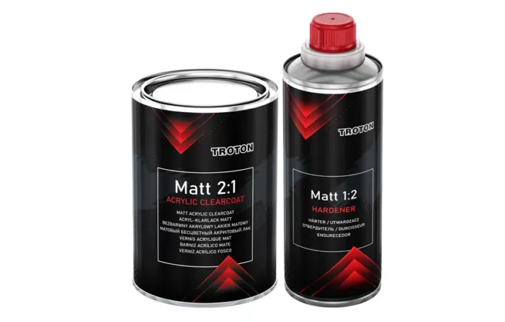 Matinis lakas Diabolic Mat 2:1 1L+kietiklis 0,5L